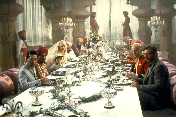 Dinner Scene from 'Indiana Jones and The Temple of Doom.'
