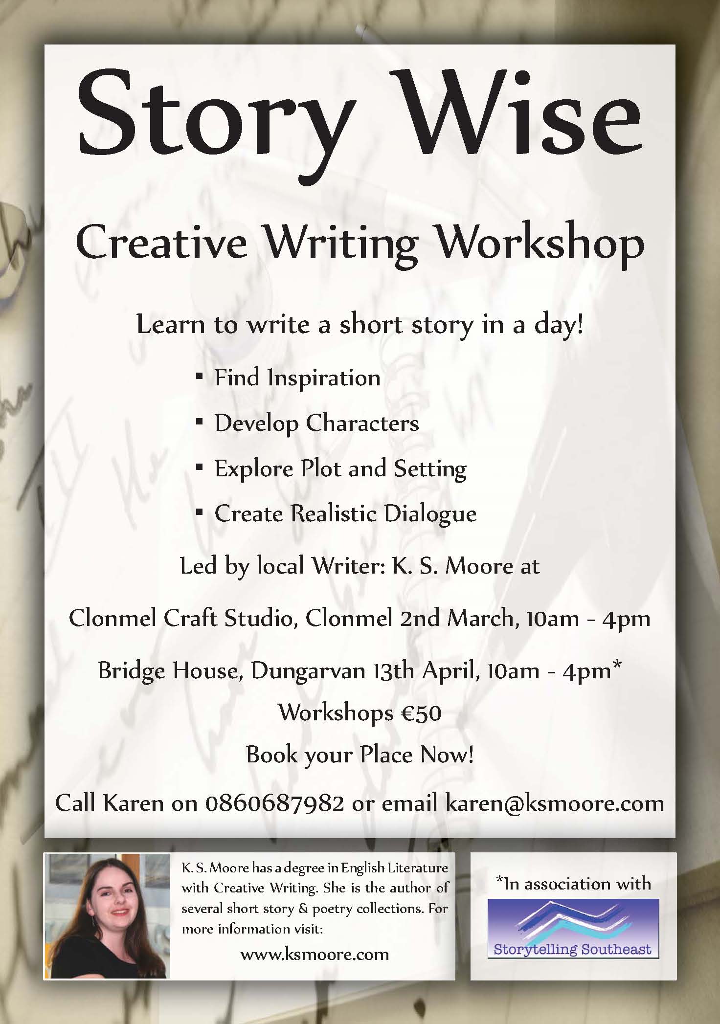 Story Wise Creative Writing Workshop