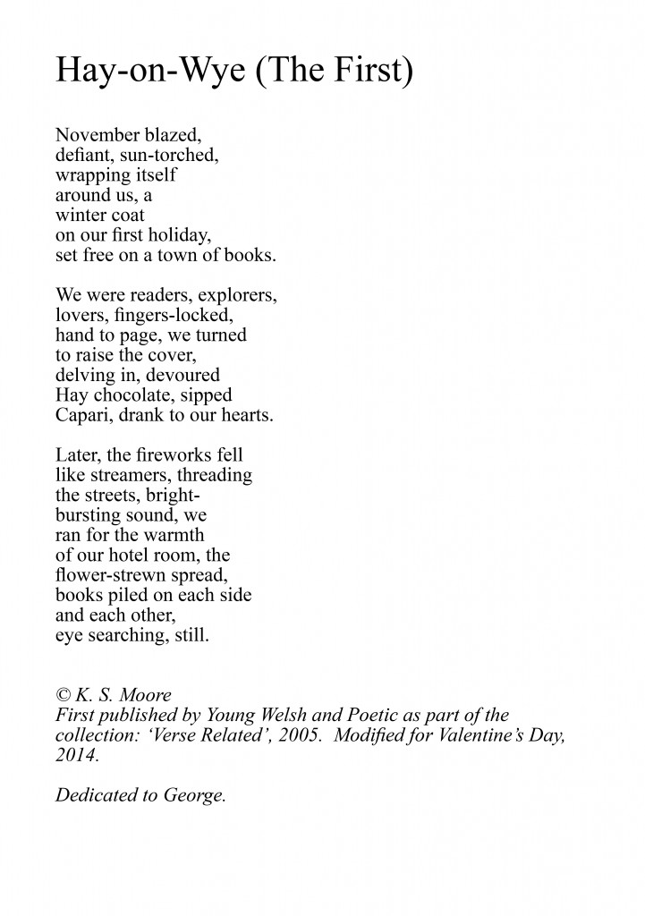 Hay-on-Wye (The First) A poem by K. S. Moore.