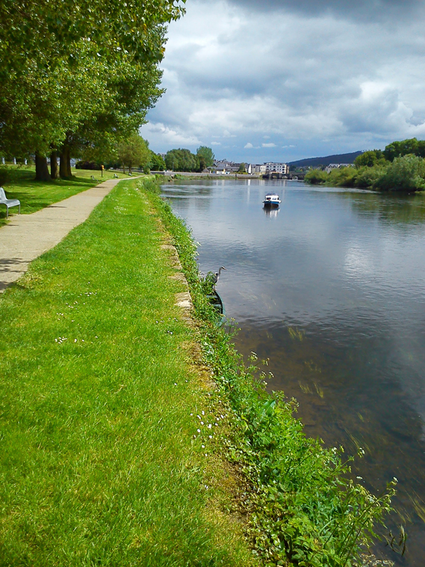 Walking by the River