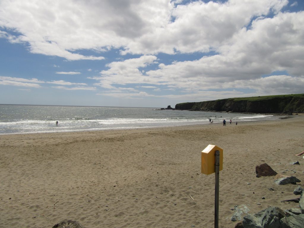 Summer's Day at Bonmahon Beach.